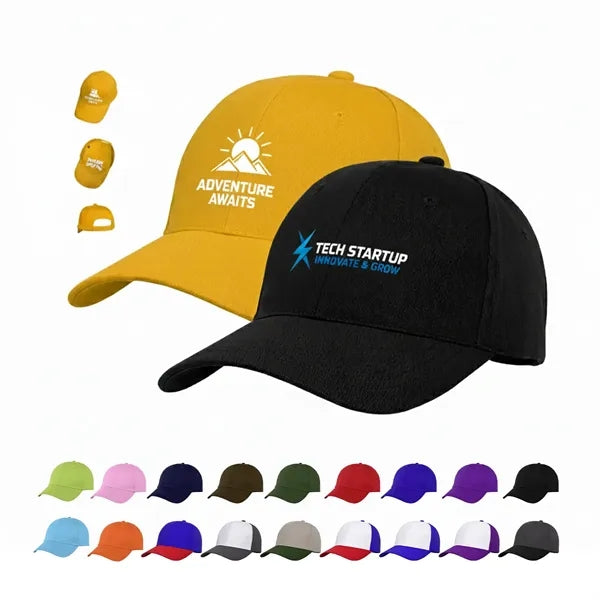 Premium 6 Panel Structured Baseball Cap