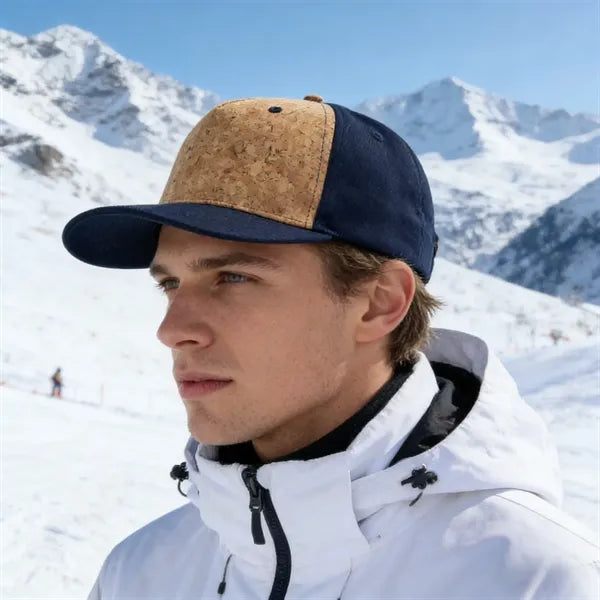 Sports Cork Crown High Profile Structured Adjustable Cap
