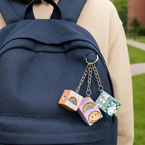 Puzzle Cube Keychains