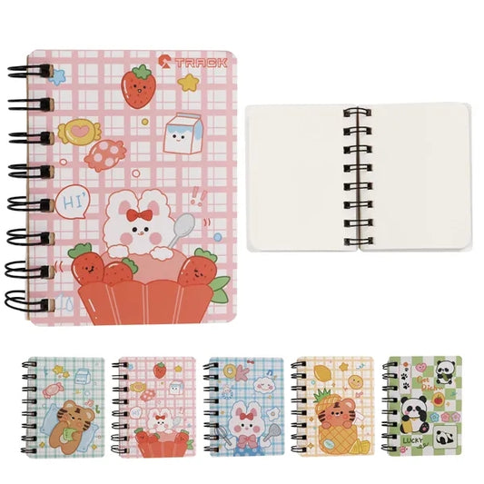160 Pages Mini Pocket Spiral Notebook W/ Blank Paper