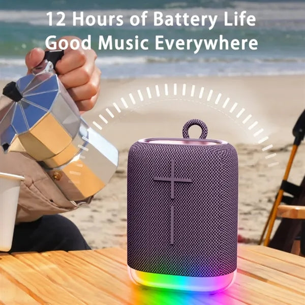 Outdoor Portable Colorful Camping Bluetooth Speaker