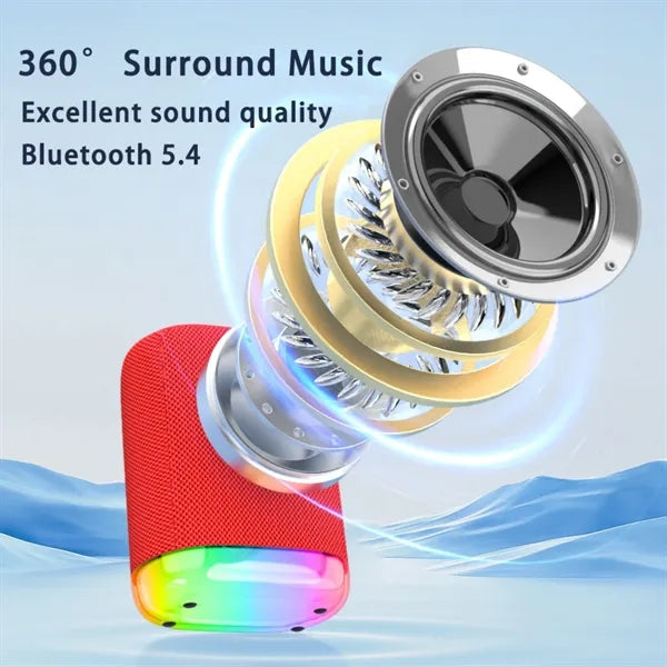 Outdoor Portable Colorful Camping Bluetooth Speaker