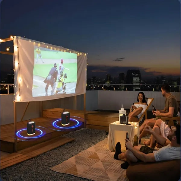 Outdoor Portable Colorful Camping Bluetooth Speaker