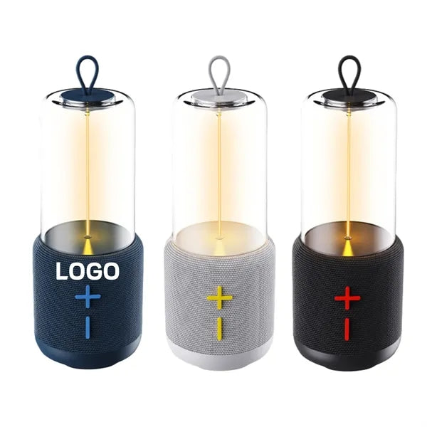 Outdoor Portable Acrylic Night Light Bluetooth Speaker