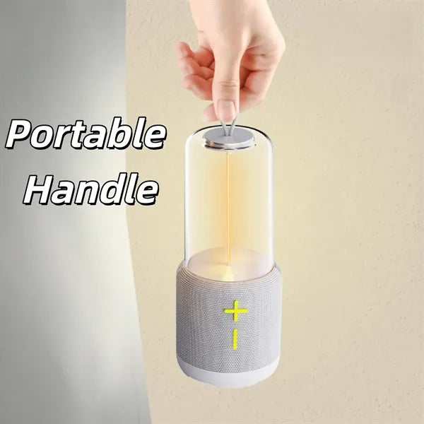 Outdoor Portable Acrylic Night Light Bluetooth Speaker