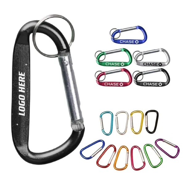 Monster Carabiner With Split Key Ring