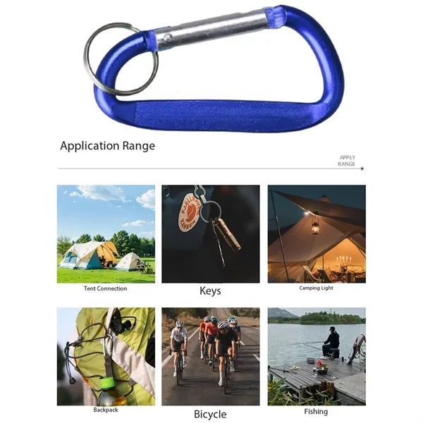 Monster Carabiner With Split Key Ring