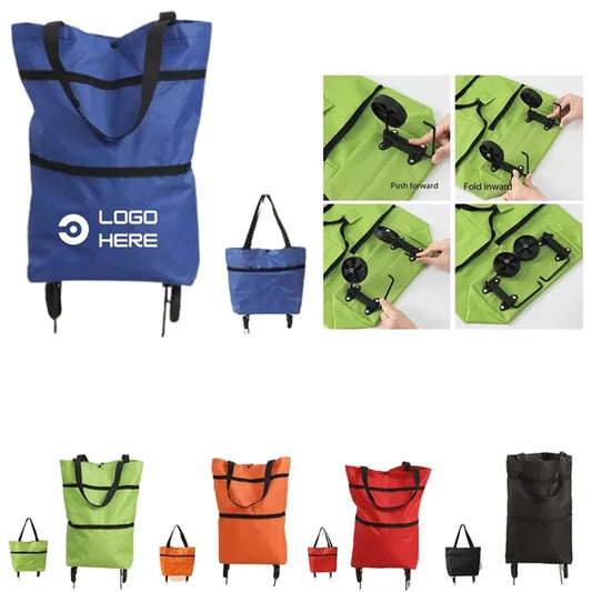 2 In 1 Foldable Shopping Cart