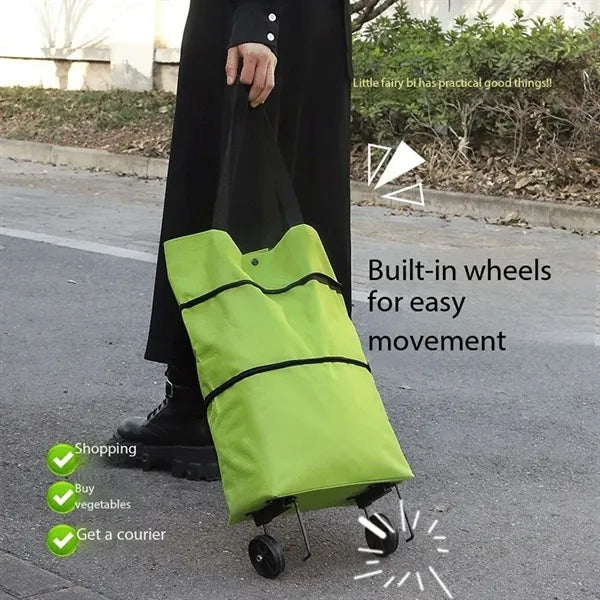 2 In 1 Foldable Shopping Cart