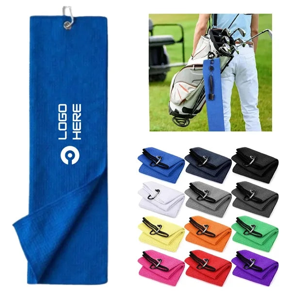 Tri-Fold Golf Towel