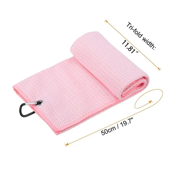 Tri-Fold Golf Towel