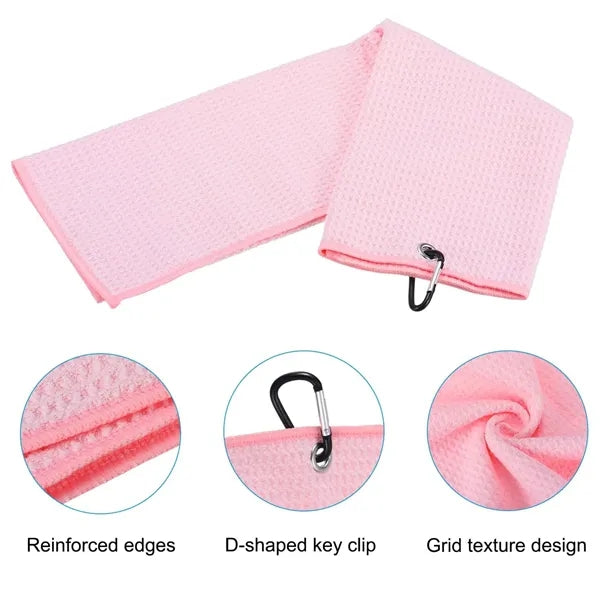 Tri-Fold Golf Towel