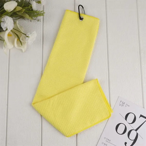 Tri-Fold Golf Towel
