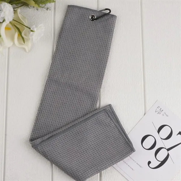 Tri-Fold Golf Towel