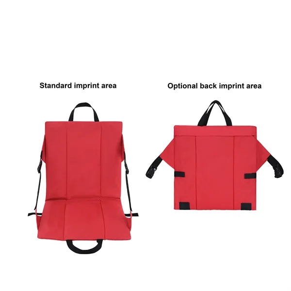 Premium Folding Stadium Seat With Back Support For Bleachers