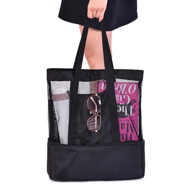 New Double Layer Insulation Bento Mesh Bags