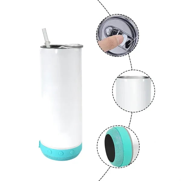 20Oz Bluetooth Speaker Tumbler