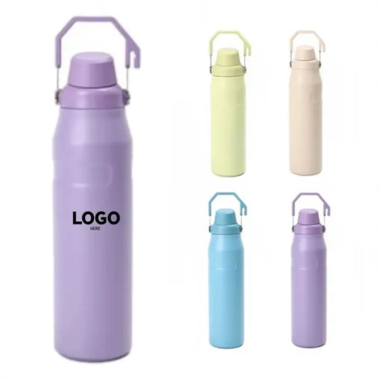 24Oz Leak-Proof Lid Sports Water Bottle