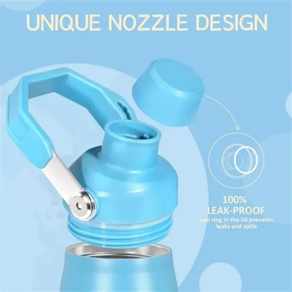 24Oz Leak-Proof Lid Sports Water Bottle