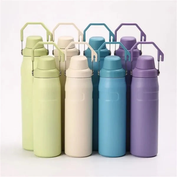 24Oz Leak-Proof Lid Sports Water Bottle