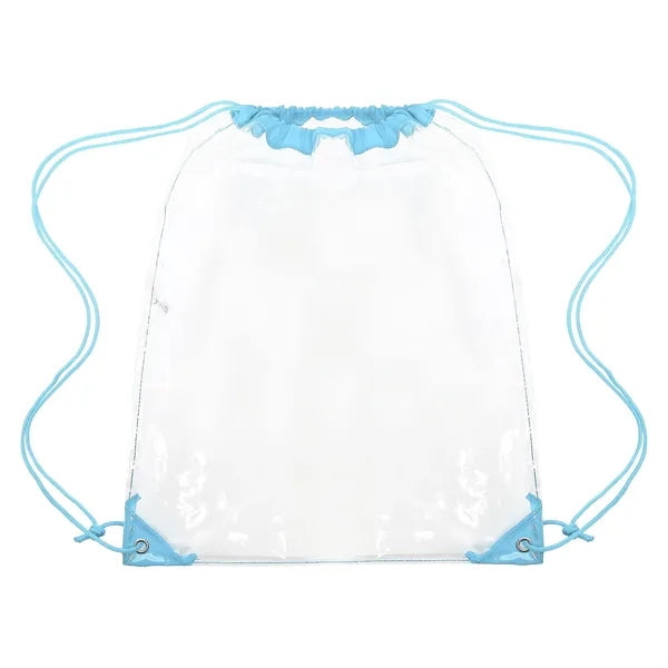 Large Clear Stadium Cinch Backpack