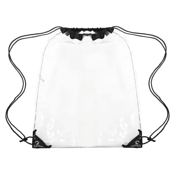 Large Clear Stadium Cinch Backpack