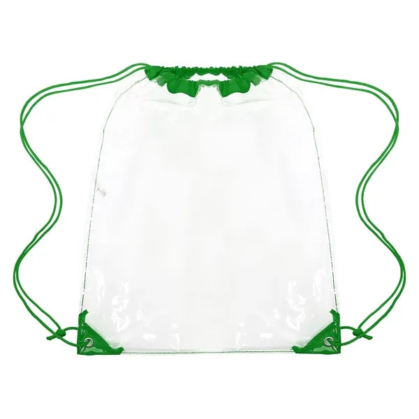Large Clear Stadium Cinch Backpack