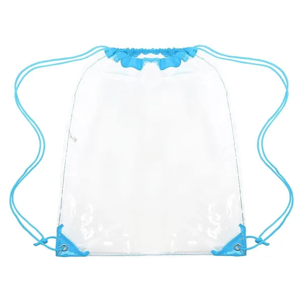 Large Clear Stadium Cinch Backpack