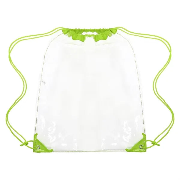 Large Clear Stadium Cinch Backpack
