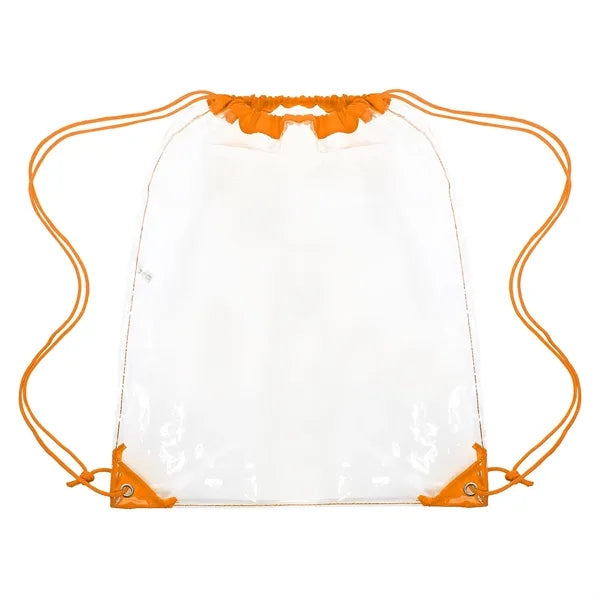 Large Clear Stadium Cinch Backpack