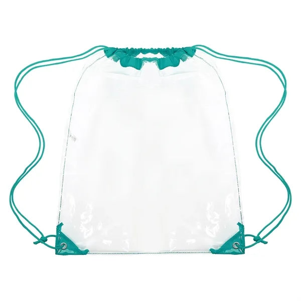 Large Clear Stadium Cinch Backpack