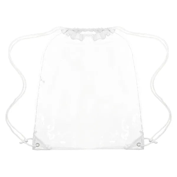 Large Clear Stadium Cinch Backpack
