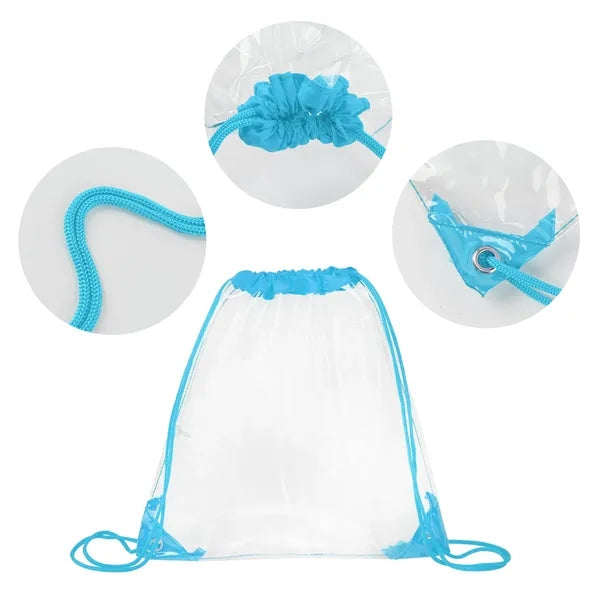 Clear PVC String Backpack