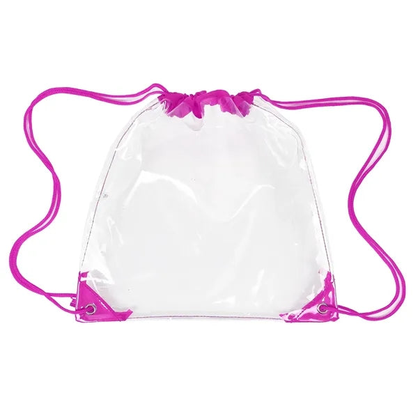 Clear PVC String Backpack