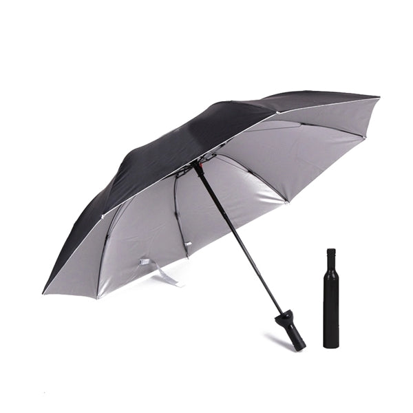 Fashion Wine Bottle Folding Umbrella