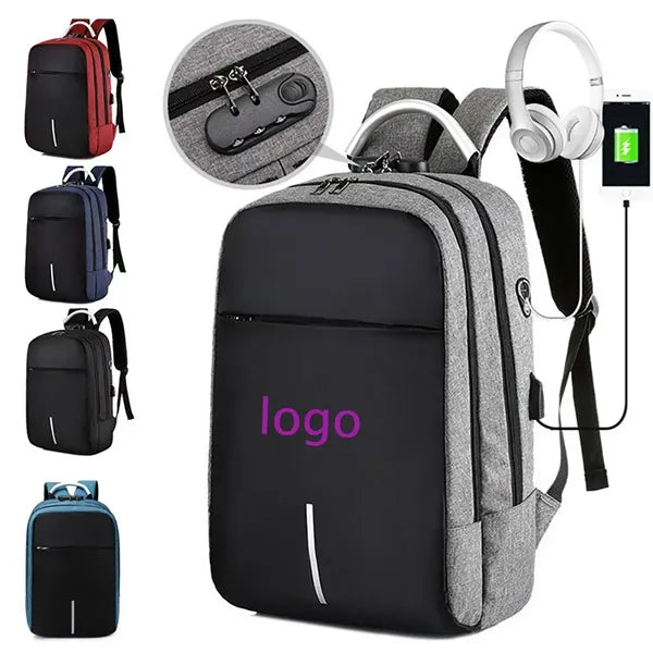 New Metal Handle For Men's Password Lock On Backpacks