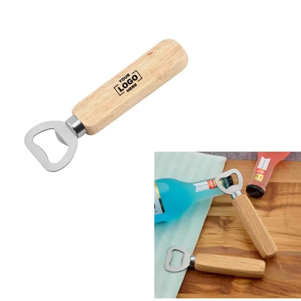 Wood Handle Bottle Opener