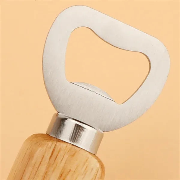 Wood Handle Bottle Opener