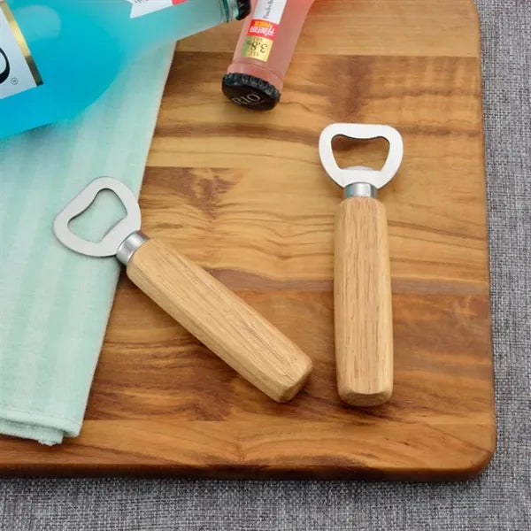 Wood Handle Bottle Opener