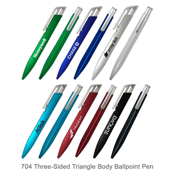 Popular Three-Sided Triangle Body Ballpoint Pen