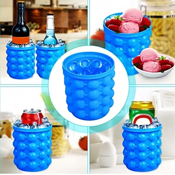 Flexible Silicone Ice Bucket