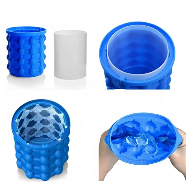 Flexible Silicone Ice Bucket