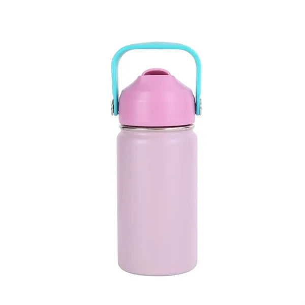 16oz Kids Insulated Water Bottle with Straw