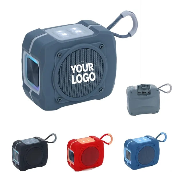 Small Portable Speaker Hanging Loop Light