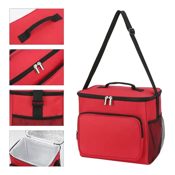 Cubic 12-Can Insulated Cooler Bag