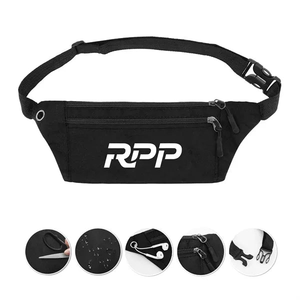 3 Zippered Fanny/Waist Pack