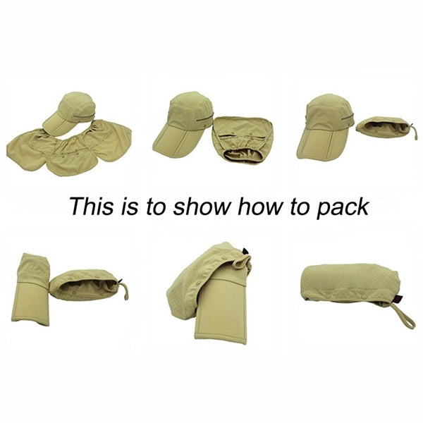 Outdoor UV Protective Foldable Bucket Hat