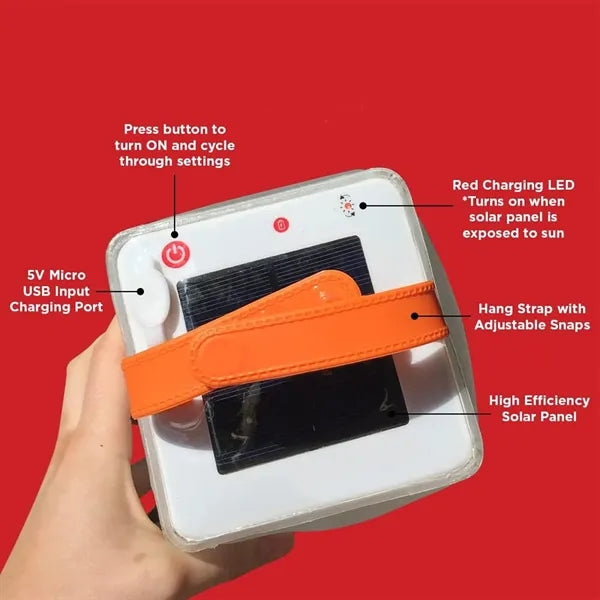 Foldable Solar Inflatable Camping Lantern