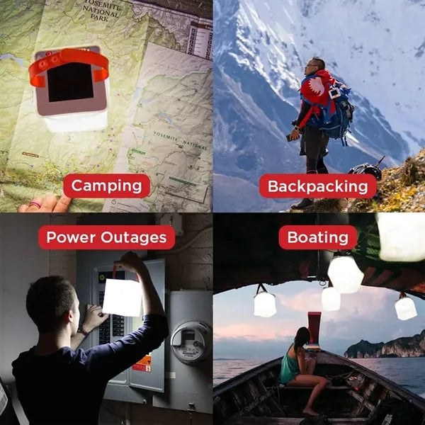 Foldable Solar Inflatable Camping Lantern