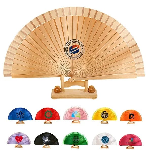 Printed Business Advertising Fan